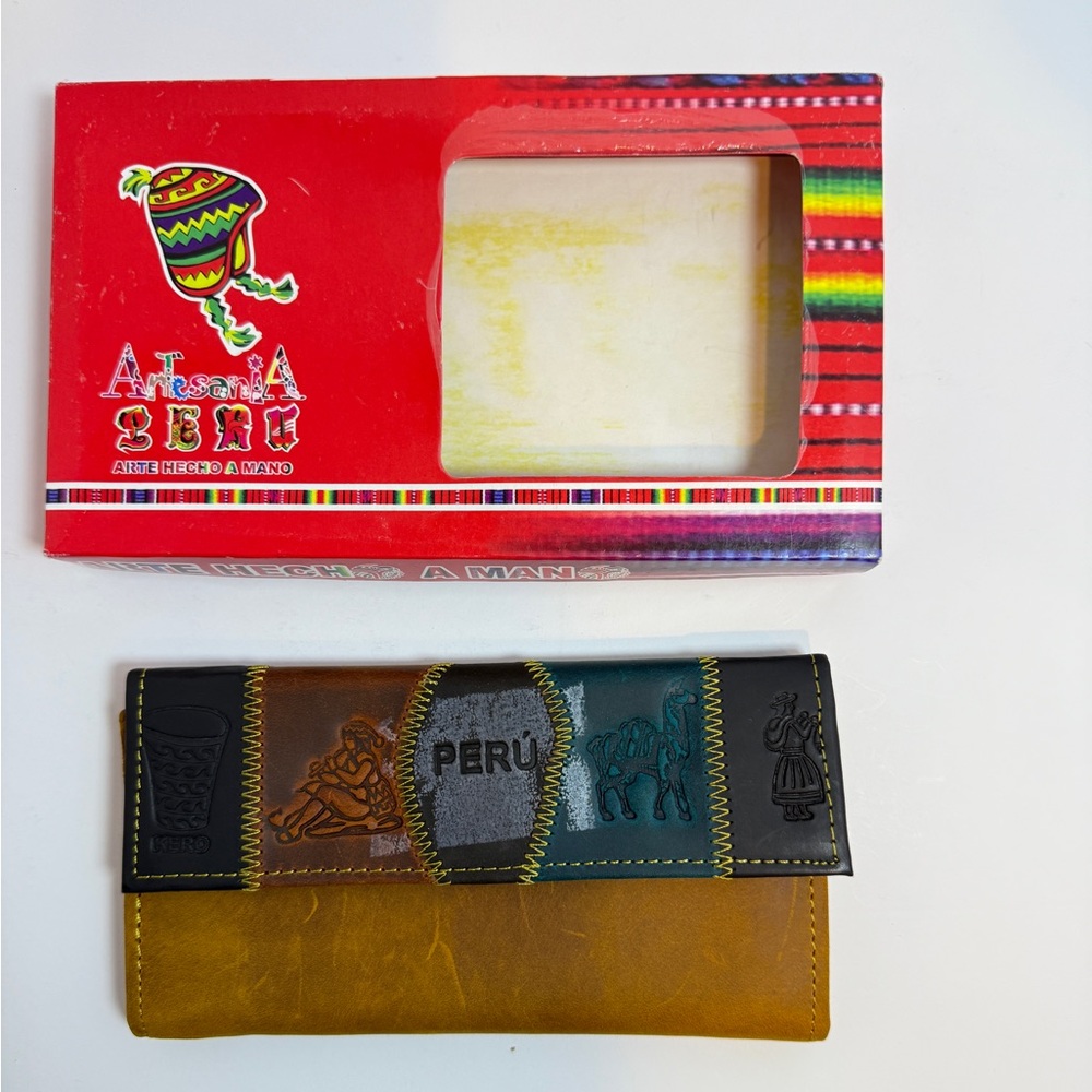 Artisan Multicolor Leather Wallet